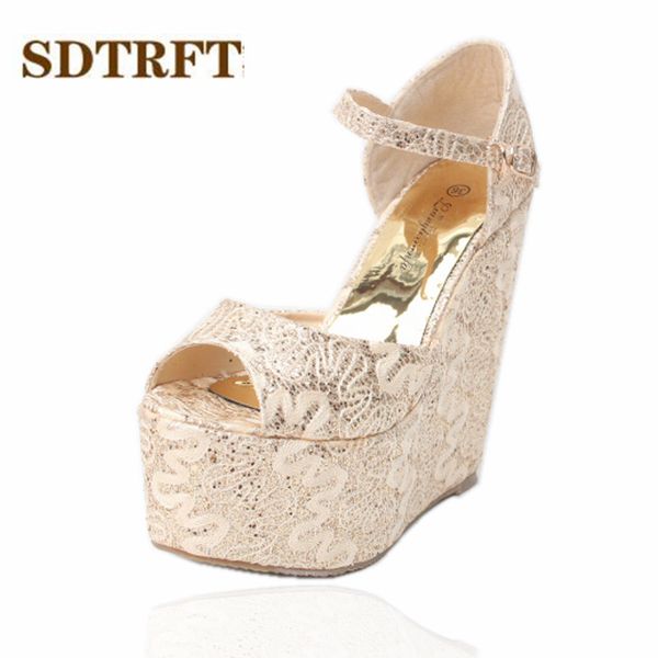 sdtrft stiletto ladies 15cm wedges sandals sequins platform shoes woman zapatos mujer wedding pumps small yards:30,31,32,33-43, Black
sdtrft stiletto ladies 15cm wedges sandals sequins platform shoes woman zapatos mujer wedding pumps small yards:30,31,32,33-43, Black