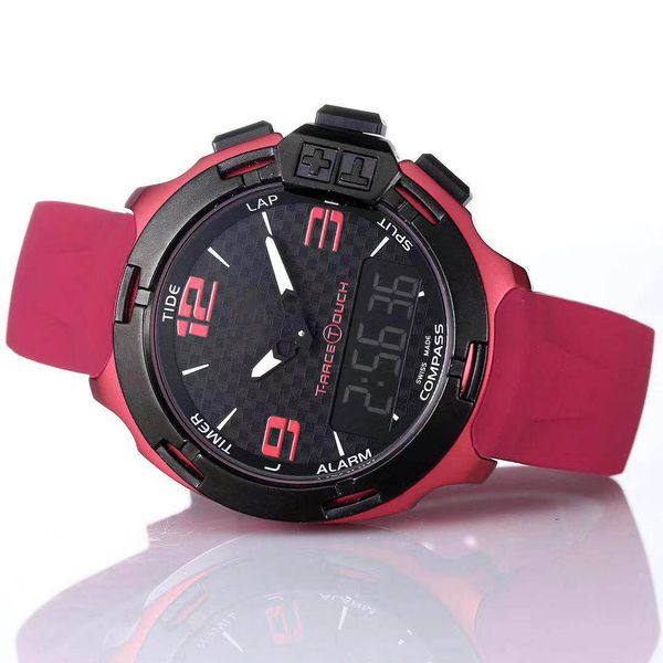 T Race Touch T081 Экран Альтиметр Компас Хронограф Кварцевый каучуковый ремешок Застежк 
T Race Touch T081 Экран Альтиметр Компас Хронограф Кварцевый каучуковый ремешок Застежк
