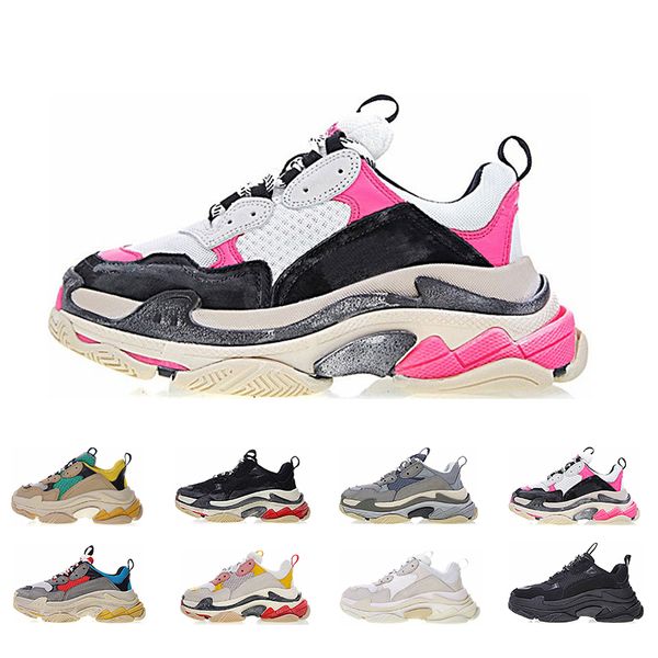 2019 fashion summer night super star men and women shoes designer casual triple s shoes size 36-45, Black
2019 fashion summer night super star men and women shoes designer casual triple s shoes size 36-45, Black
