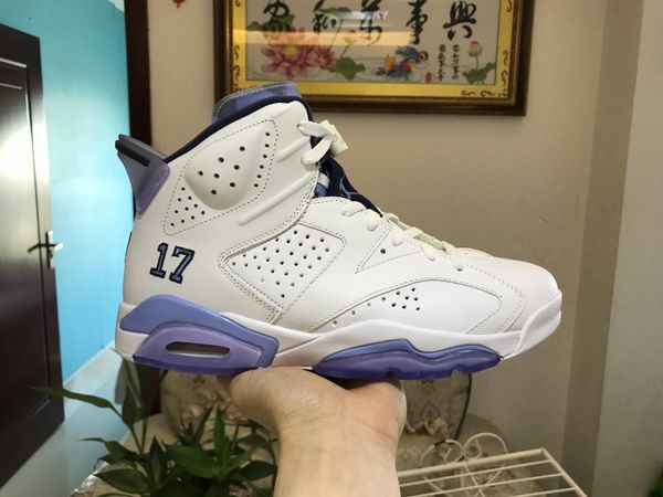 classical 6 vi unc pantone men s basketball shoes 6s white blue sport shoes with original box size us7-13
classical 6 vi unc pantone men s basketball shoes 6s white blue sport shoes with original box size us7-13