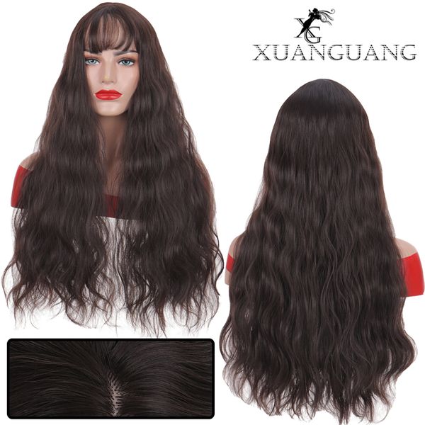 synthetic wigs xuanguang long wavy adjustable size synthesized from fibers high temperature resistance, Black
synthetic wigs xuanguang long wavy adjustable size synthesized from fibers high temperature resistance, Black