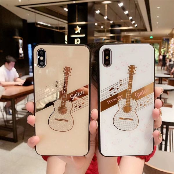 one piece luxury phone case for iphone 6s 7 8plus xsmax xr fashion diamond-encrusted guitar with glass designer phone case back cover
one piece luxury phone case for iphone 6s 7 8plus xsmax xr fashion diamond-encrusted guitar with glass designer phone case back cover