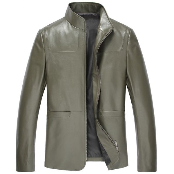 men's leather jacket autumn winter jacket men genuine sheepskin coat streetwear men coat 5xl chaqueta hombre 2698 y1597, Black
men's leather jacket autumn winter jacket men genuine sheepskin coat streetwear men coat 5xl chaqueta hombre 2698 y1597, Black