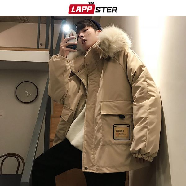 мужчины thick шерстяное пальто зимняя куртка 2019 мужские streetwear крупногабаритные parka harajuku корейский моды puffer jacket ins, Black
мужчины thick шерстяное пальто зимняя куртка 2019 мужские streetwear крупногабаритные parka harajuku корейский моды puffer jacket ins, Black