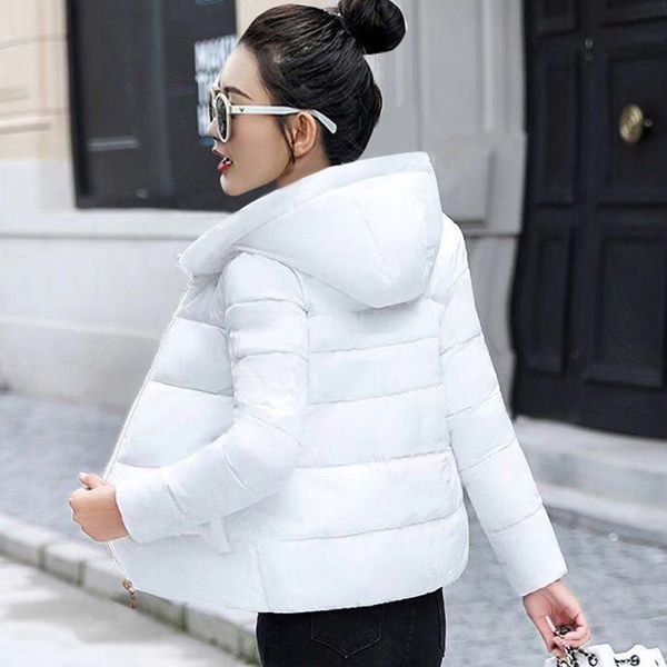 women's down & parkas coats jackets 2021 fashion white parka hooded autumn winter jacket women coat womens short female, Black 
women's down & parkas coats jackets 2021 fashion white parka hooded autumn winter jacket women coat womens short female, Black