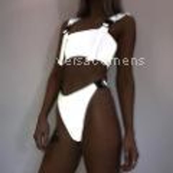 3m reflective crop briefs 2pcs bikini sets summer beach swimwear suits women fashion tankinis, White;black
3m reflective crop briefs 2pcs bikini sets summer beach swimwear suits women fashion tankinis, White;black