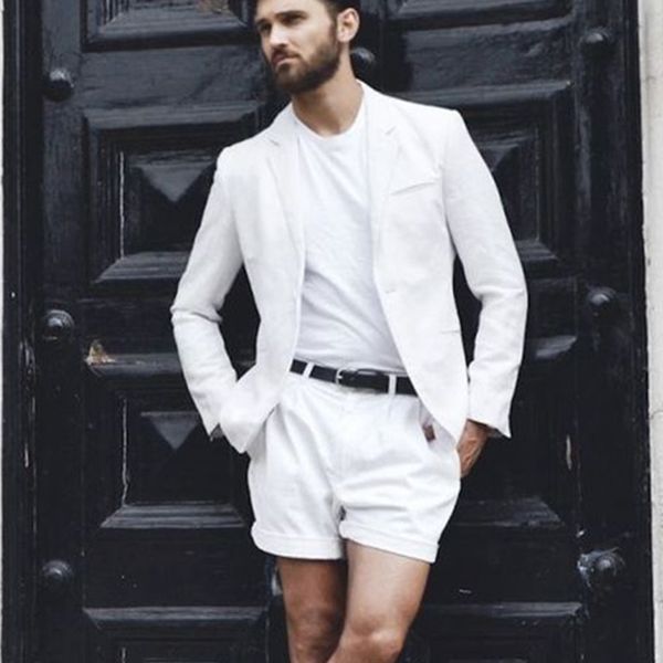 white summer boyfriend mens suits for beach with short pants 2 piece male blazer latest coat fashion design clothes 2020, White;black
white summer boyfriend mens suits for beach with short pants 2 piece male blazer latest coat fashion design clothes 2020, White;black