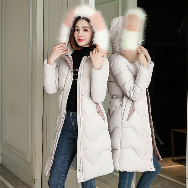 в длинном пуховике женщина была голеностопной почва мода нового фонда 2019 зимнего хлопка-проложенных одежд, Black
в длинном пуховике женщина была голеностопной почва мода нового фонда 2019 зимнего хлопка-проложенных одежд, Black