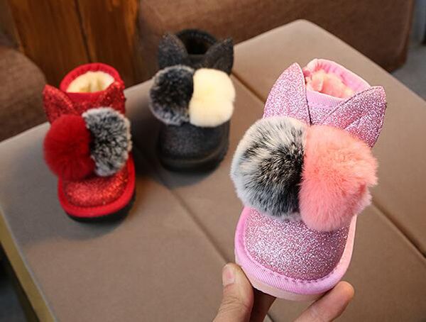 маленькие девочки boots кролик pom poms блеск голеностопных загрузки искусственного мех красных розовые черные животные сапоги 2019 новые те, Black;grey
маленькие девочки boots кролик pom poms блеск голеностопных загрузки искусственного мех красных розовые черные животные сапоги 2019 новые те, Black;grey