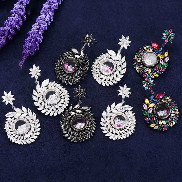 larrauri fashion jewelry trendy leaves crystal earrings for women luxury trendy statement drop dangle earrings boucle d'oreille, Silver
larrauri fashion jewelry trendy leaves crystal earrings for women luxury trendy statement drop dangle earrings boucle d'oreille, Silver