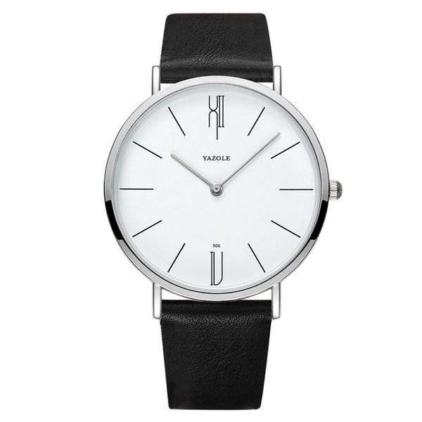 leather strap watch men simple minimalist quartz watches ultra thin elegant men's wristwatch fashion male clock montre homme, Slivery;brown
leather strap watch men simple minimalist quartz watches ultra thin elegant men's wristwatch fashion male clock montre homme, Slivery;brown