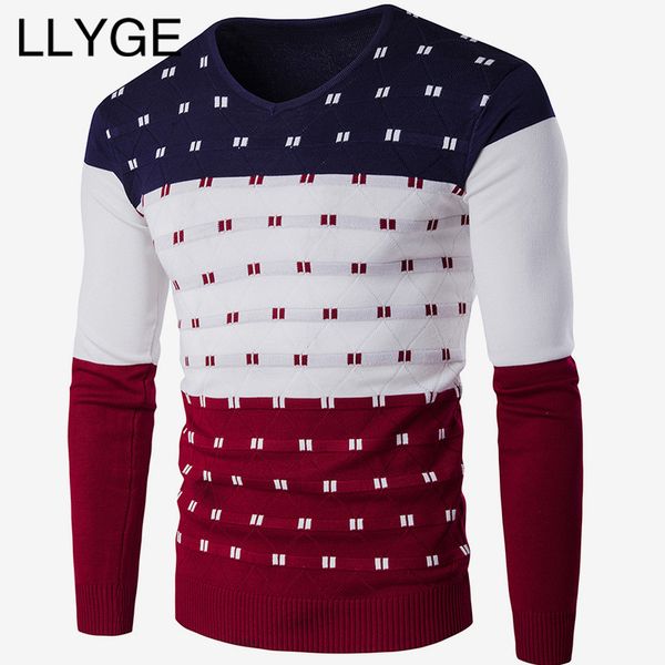 llyge men long sleeve v-neck patchwork sweater 2018 autumn winter spell color warm knitted pullover men slim fit casual sweaters, White;black
llyge men long sleeve v-neck patchwork sweater 2018 autumn winter spell color warm knitted pullover men slim fit casual sweaters, White;black
