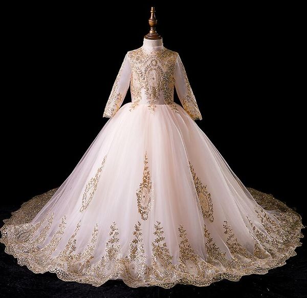 princess dress golded sequin lace flower girl dresses children clothes formal evening party wedding dress girls prom gowns, Red;yellow
princess dress golded sequin lace flower girl dresses children clothes formal evening party wedding dress girls prom gowns, Red;yellow