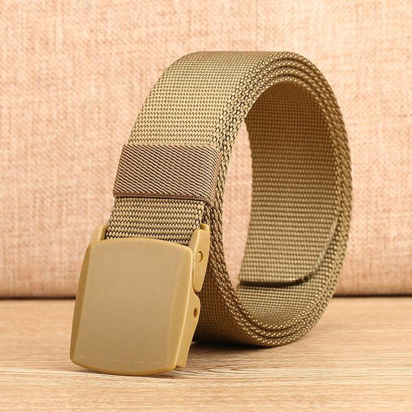 new casual tactical men belt nylon military plastic stee buckle waistband outdoor female belt for men fabric for jeans, Black;brown
new casual tactical men belt nylon military plastic stee buckle waistband outdoor female belt for men fabric for jeans, Black;brown