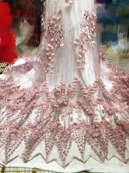 african lace fabric 2020 embroidery nigeria lace fabric bride french tulle for wedding ceremony h36411, Pink;blue 
african lace fabric 2020 embroidery nigeria lace fabric bride french tulle for wedding ceremony h36411, Pink;blue