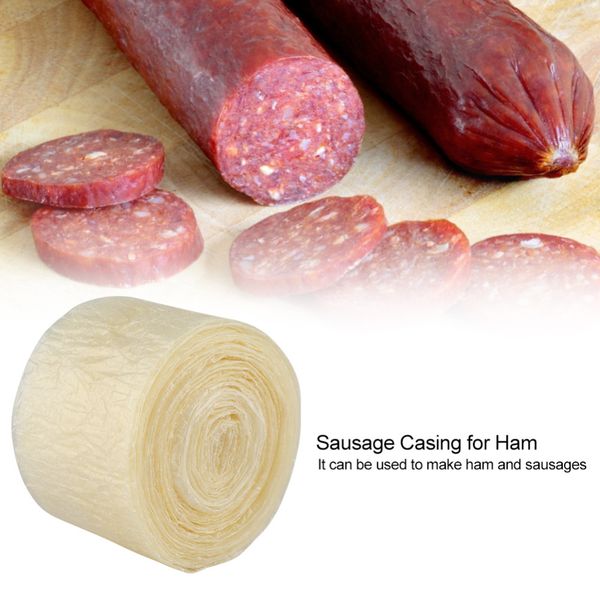 50mm 2layered edible drying sausage casing packaging tools flavorous homemade sausages ham dog hamburger cooking tools
50mm 2layered edible drying sausage casing packaging tools flavorous homemade sausages ham dog hamburger cooking tools