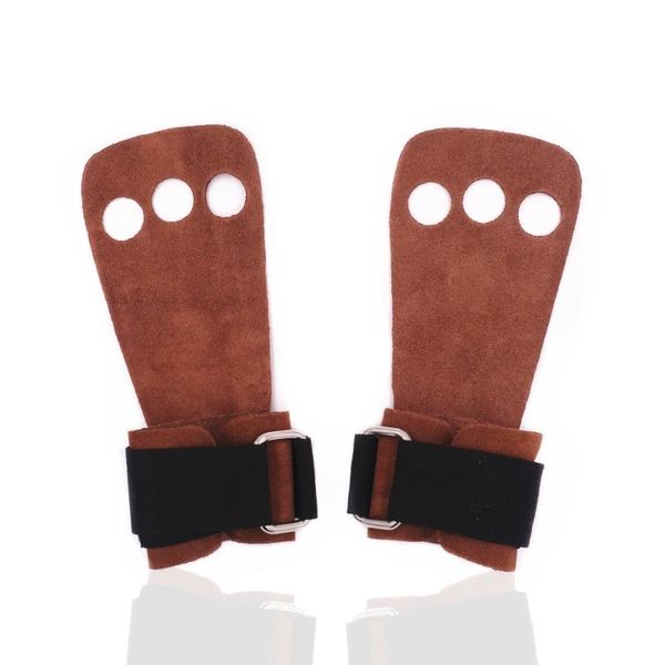 leather gymnastics 3 holes palm hand grips for crossfit home gym fitness training pull up weight lifting kettlebell and barbells
leather gymnastics 3 holes palm hand grips for crossfit home gym fitness training pull up weight lifting kettlebell and barbells