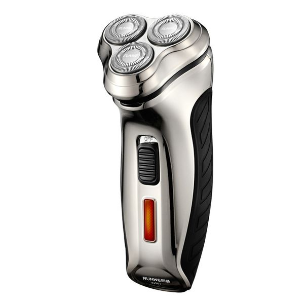 runwe rs361 electric 3d man shaver 3w portable razor water proof smart shaver rechargeable electric shaver 3 floating head razor 
runwe rs361 electric 3d man shaver 3w portable razor water proof smart shaver rechargeable electric shaver 3 floating head razor