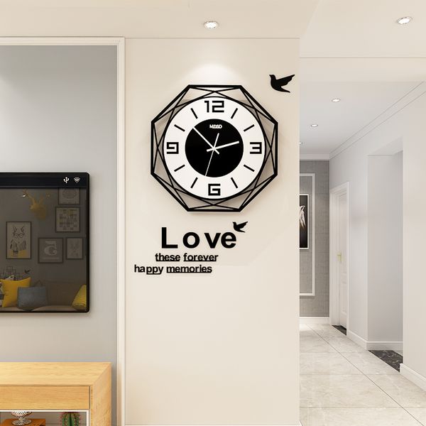 new meisd geometric rhombus nordic style wall clocks modern design living room home decor fashion original clocks shining
new meisd geometric rhombus nordic style wall clocks modern design living room home decor fashion original clocks shining