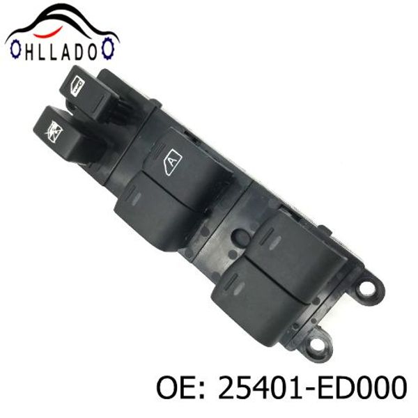 hllado car accessories 25401-ed000 power master control window switch for n issan tii da 25401ed000 power window switch
hllado car accessories 25401-ed000 power master control window switch for n issan tii da 25401ed000 power window switch