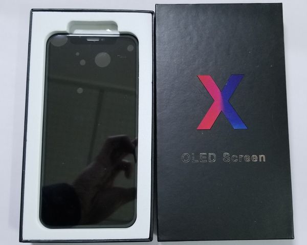 Замена для iPhone X OLED-дисплея и сенсорного экрана OEM OEM Качество Один год гарантии
Замена для iPhone X OLED-дисплея и сенсорного экрана OEM OEM Качество Один год гарантии