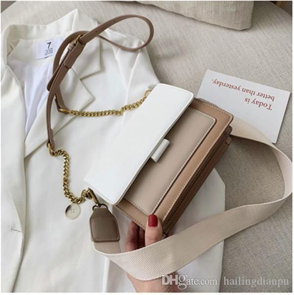 summer female 2019 chain bag new bump color on the new han edition joker one shoulder his fashion sense small package n982
summer female 2019 chain bag new bump color on the new han edition joker one shoulder his fashion sense small package n982