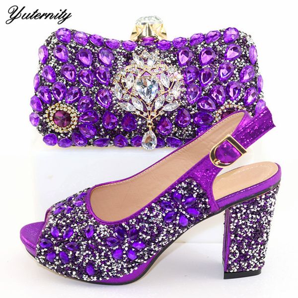 purple color elegant african woman shoes and bag set autumn high heels evening shoes and bag set for party dress 9colors, Black
purple color elegant african woman shoes and bag set autumn high heels evening shoes and bag set for party dress 9colors, Black