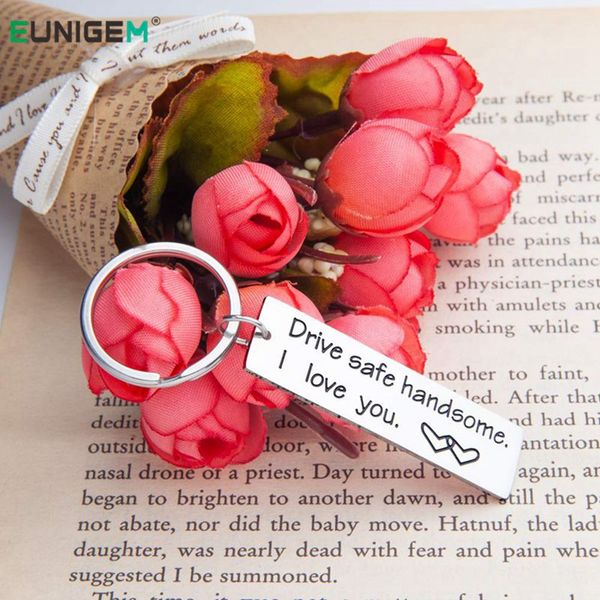 men women key chain fashion car key keychains gift for dad husband wife boyfriend girlfriend engraved lettering keyrings, Silver
men women key chain fashion car key keychains gift for dad husband wife boyfriend girlfriend engraved lettering keyrings, Silver
