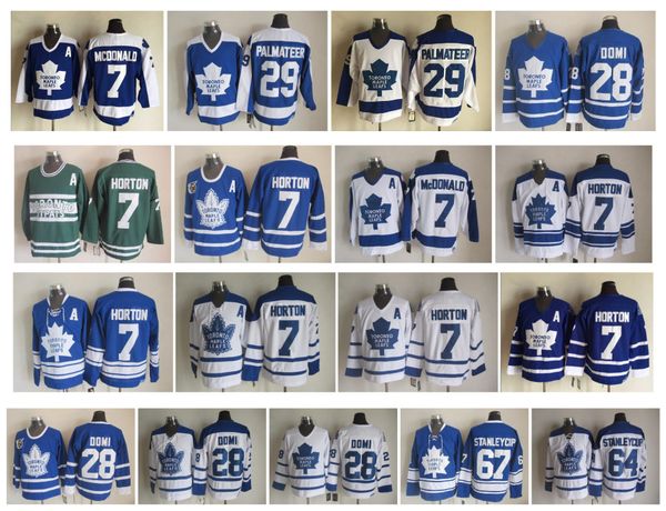 vintage toronto maple leafs jersey 7 tim horton 28 tie domi 29 mike palmateer 64 stanleycup 67 stanley cup white blue retro ccm hockey, Black;red
vintage toronto maple leafs jersey 7 tim horton 28 tie domi 29 mike palmateer 64 stanleycup 67 stanley cup white blue retro ccm hockey, Black;red