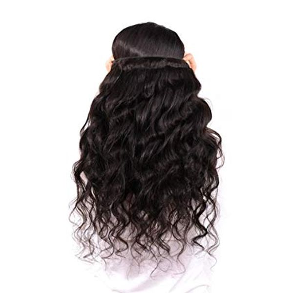 double weft 18inch clip in hair extensions 100% remy human hair for black women full head natural black body wave 120g/set, Black;brown
double weft 18inch clip in hair extensions 100% remy human hair for black women full head natural black body wave 120g/set, Black;brown