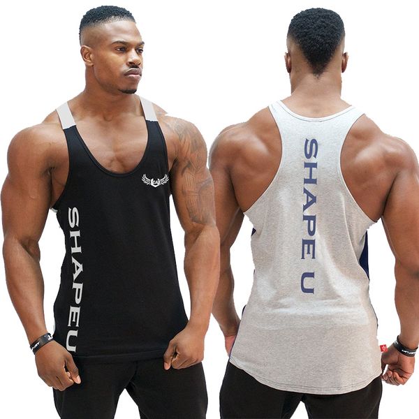 mens gym tank shirt running vest sport singlet sleeveless clothing basketball jersey bodybuilding fitness workout undershirt, Black;blue
mens gym tank shirt running vest sport singlet sleeveless clothing basketball jersey bodybuilding fitness workout undershirt, Black;blue