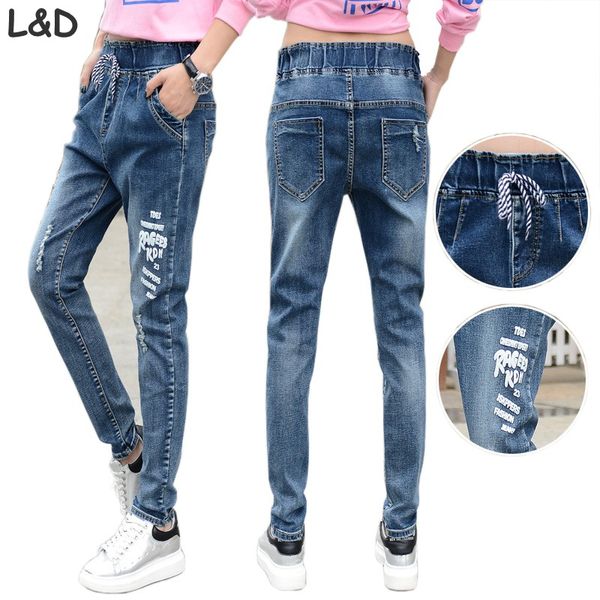 new spring summer new jeans women straight elastic waist harem boyfriend jeans lady loose fashion trousers plus size denim pants, Blue
new spring summer new jeans women straight elastic waist harem boyfriend jeans lady loose fashion trousers plus size denim pants, Blue