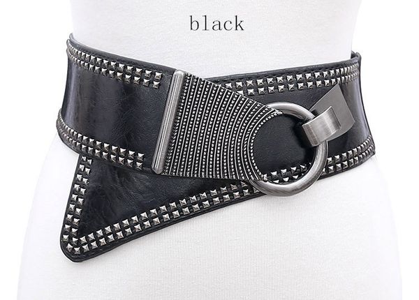 lady punk willows oblique belt elastic elastic personality fashion joker wide waist seal women decorate belts with diagonal buckles, Black;brown
lady punk willows oblique belt elastic elastic personality fashion joker wide waist seal women decorate belts with diagonal buckles, Black;brown