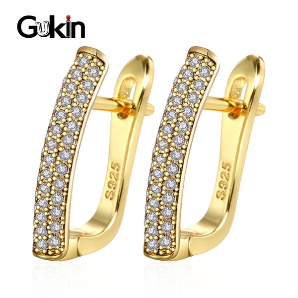 gukin simple 100% genuine silver 925 jewelry white cz zircon cute party stud earrings for women
gukin simple 100% genuine silver 925 jewelry white cz zircon cute party stud earrings for women