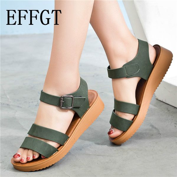 effgt 2019 summer mother shoes fashion soft comfortable flat sandals women platform wedge shoes ladies casual sandals, Black
effgt 2019 summer mother shoes fashion soft comfortable flat sandals women platform wedge shoes ladies casual sandals, Black