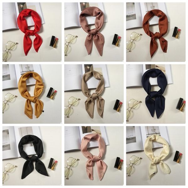 silk scarves simple monochrome neckerchief ladies retro square silk scarf solid color headband handkerchief women hair bands 12 colors zyq97, Slivery;white
silk scarves simple monochrome neckerchief ladies retro square silk scarf solid color headband handkerchief women hair bands 12 colors zyq97, Slivery;white