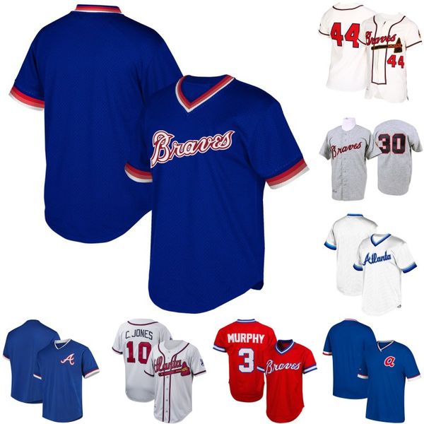 Mens 3 Dale Murphy 24 Deion Sanders 10 Chipper Jones 30 Orlando Cepeda 35 Phil Niekro 44 Hank Aaron 47 Tom Glavine Baseball Jerseys
Mens 3 Dale Murphy 24 Deion Sanders 10 Chipper Jones 30 Orlando Cepeda 35 Phil Niekro 44 Hank Aaron 47 Tom Glavine Baseball Jerseys