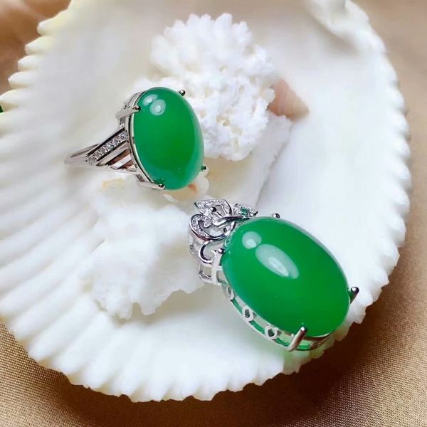 shilovem 925 silver real natural chalcedony pendants rings send necklace classic wholesale fine women 12*16mm tz12161520agys, Black
shilovem 925 silver real natural chalcedony pendants rings send necklace classic wholesale fine women 12*16mm tz12161520agys, Black