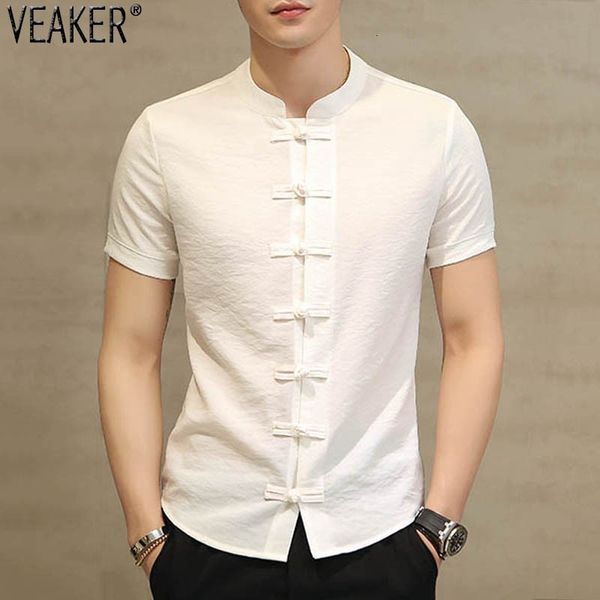 2019 new gentlemen cato linen short mouwen shirt male chinese style mandarin collar slim fit shirt black white summer, White;black
2019 new gentlemen cato linen short mouwen shirt male chinese style mandarin collar slim fit shirt black white summer, White;black