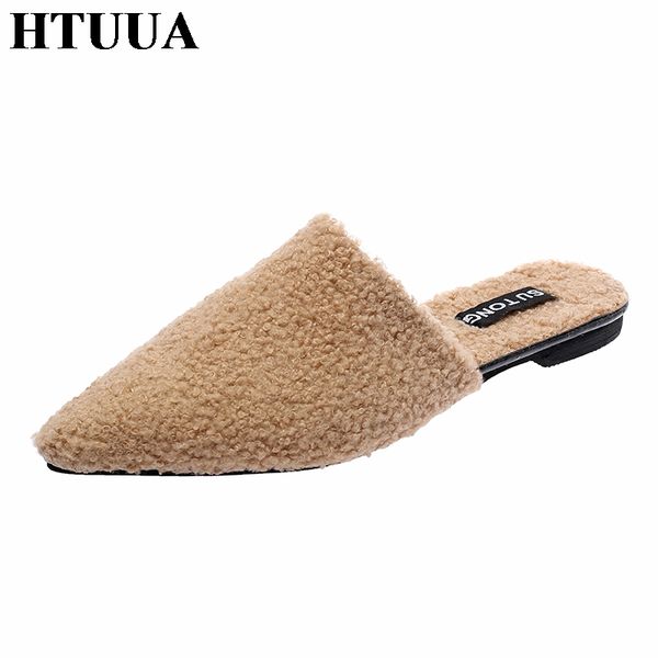htuua new 2019 women slippers spring autumn winter cozy shoes slip on flat mules shoes fashion ladies flip flop sx2020, Black
htuua new 2019 women slippers spring autumn winter cozy shoes slip on flat mules shoes fashion ladies flip flop sx2020, Black