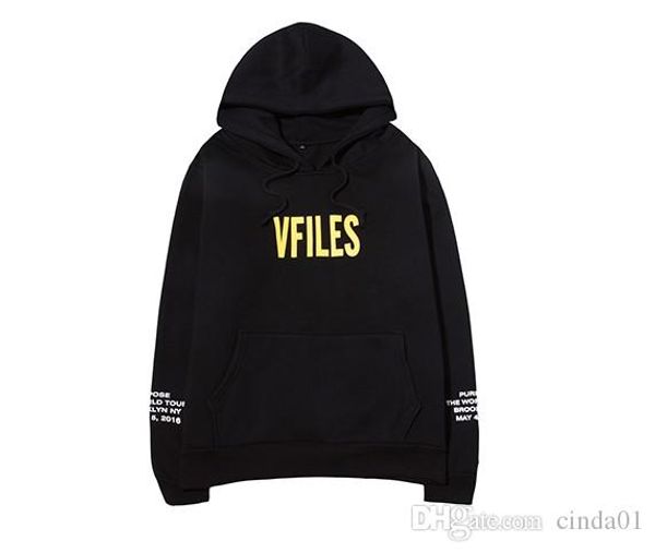 цель тура vfiles letters printed мужские толстовки high street пуловер hip hop уличная толстовки, Black
цель тура vfiles letters printed мужские толстовки high street пуловер hip hop уличная толстовки, Black