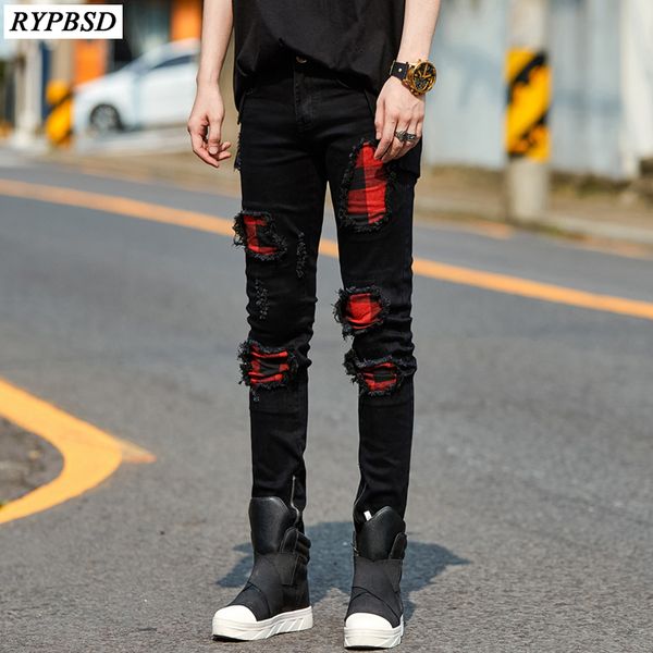 2019 new fashion brand ripped biker skinny jeans men high street jeans for men hip-hop style hole pencil pants, Black
2019 new fashion brand ripped biker skinny jeans men high street jeans for men hip-hop style hole pencil pants, Black