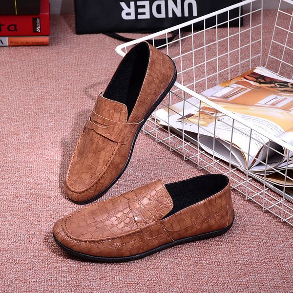 leisure solid men light loafers spring autumm comfy flat driving shoes fashion soft slip on shoes, Black
leisure solid men light loafers spring autumm comfy flat driving shoes fashion soft slip on shoes, Black