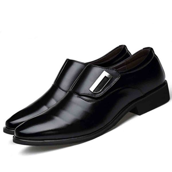 38-48 dock layer leather cowhide metal decorative casual shoes men's shoes soft skin men's cross-dress suit business new england, Black
38-48 dock layer leather cowhide metal decorative casual shoes men's shoes soft skin men's cross-dress suit business new england, Black