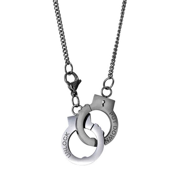 handcuff necklace stainless steel hand cuff necklace hip hop handcuffs jewelry women men long chain silver color ins cool gift
handcuff necklace stainless steel hand cuff necklace hip hop handcuffs jewelry women men long chain silver color ins cool gift
