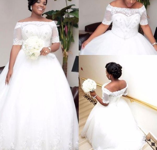 south africa wedding dresses bridal gown with half sleeves, White
south africa wedding dresses bridal gown with half sleeves, White