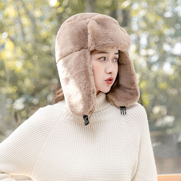 bomber hat women's winter riding ear protection thickening wind-proof cap girl outdoor warm pure color sweet female hats h7286, Blue;gray
bomber hat women's winter riding ear protection thickening wind-proof cap girl outdoor warm pure color sweet female hats h7286, Blue;gray