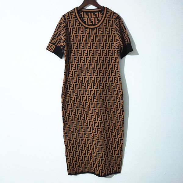 2019 new spring summer dresses new european and american style f letter short sleeve slim fit dress knit dress womens clothes size s-l, Black;gray
2019 new spring summer dresses new european and american style f letter short sleeve slim fit dress knit dress womens clothes size s-l, Black;gray
