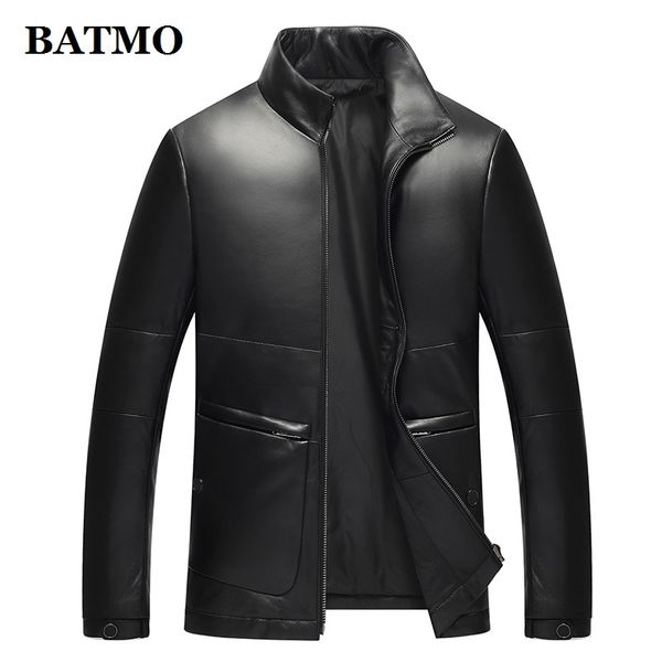 batmo natural leather men,men's slim real sheepskin&90% white duck down jackets ,plus-size l-4xl 18018, Black
batmo natural leather men,men's slim real sheepskin&90% white duck down jackets ,plus-size l-4xl 18018, Black