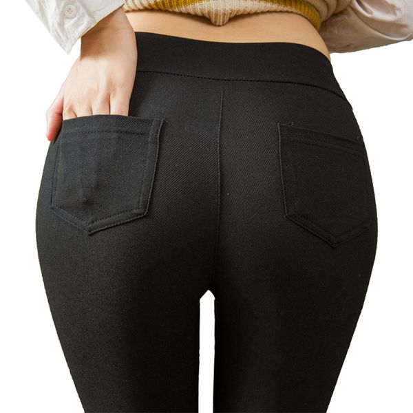 fashion high waist pants women high elastic skinny pants stretchy female trousers slim pencil for women, Black;white
fashion high waist pants women high elastic skinny pants stretchy female trousers slim pencil for women, Black;white
